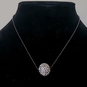 Vintage Y2K! BETSEY JOHNSON Limited Edition 2000 Ball Drop Pendant Necklace.